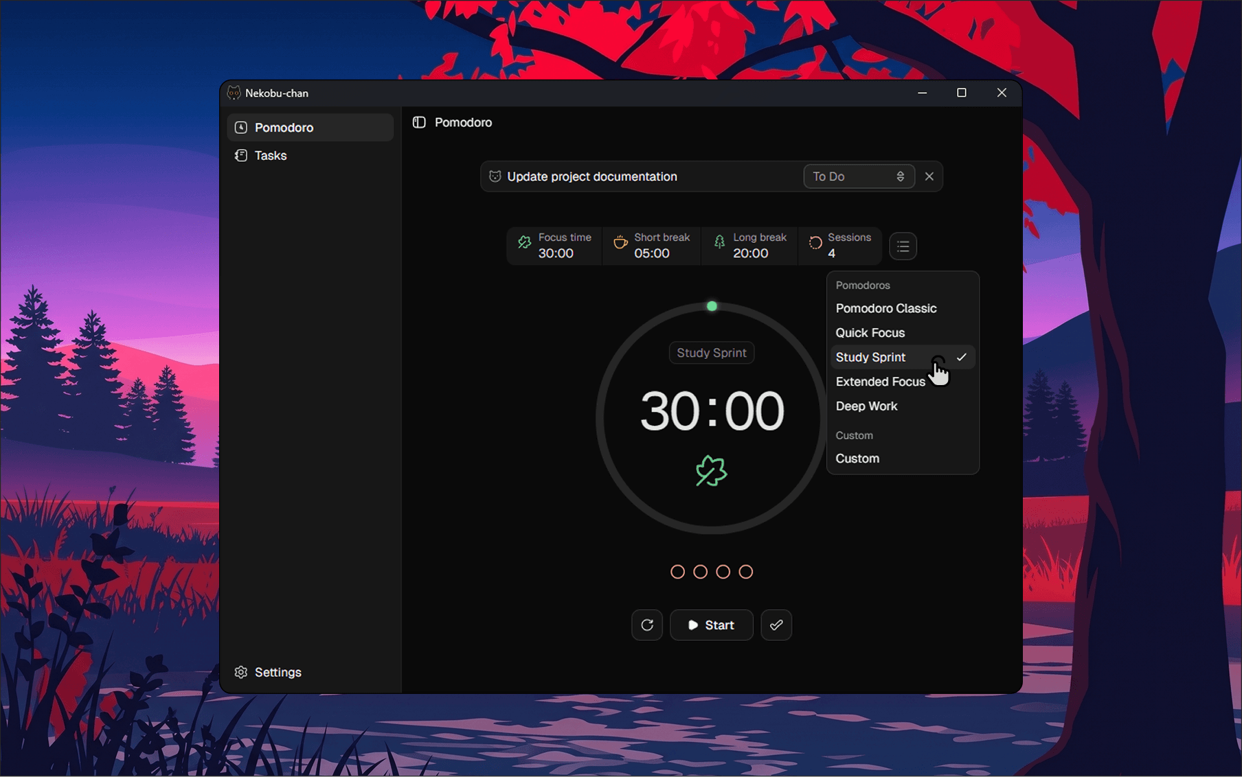 Pomodoro Presets